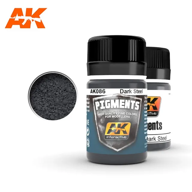 ak-interactive-086-dark-steel-pigment-alterungspulver image 1