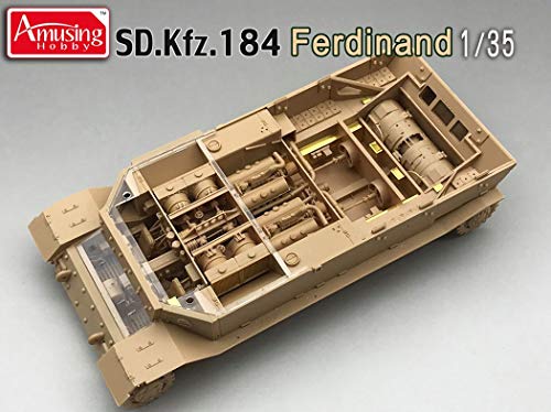 amusing-hobby-35a030-ferdinand-full-interior-1-35-mit-strabokran image 8