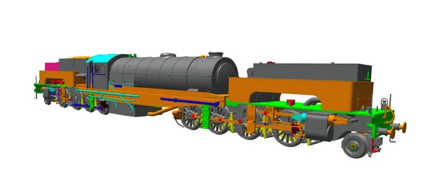 hobbytrain-dampflok-class-u1-garratt-lner-9999-sound image 1