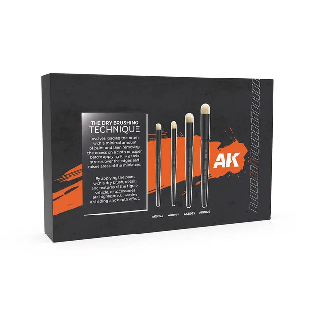 ak-interactive-ak-b103-dry-brush-pinsel-set-4-teilig image 1