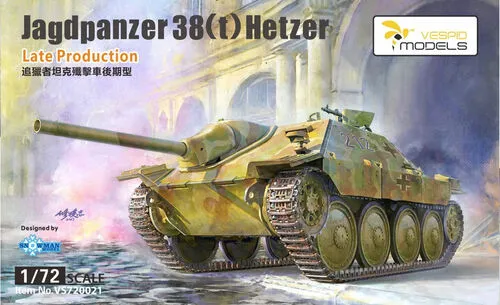 vespid-vs720021-jagdpanzer-38-hetzer-late-bausatz-1-72 image 1