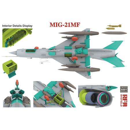 rye-field-6001-mig-21mf-fishbed-flugzeugmodell-1-48 image 4