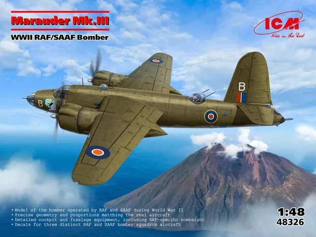 icm-48326-marauder-mk-iii-flugzeugbausatz-1-48-raf-bomber image 1