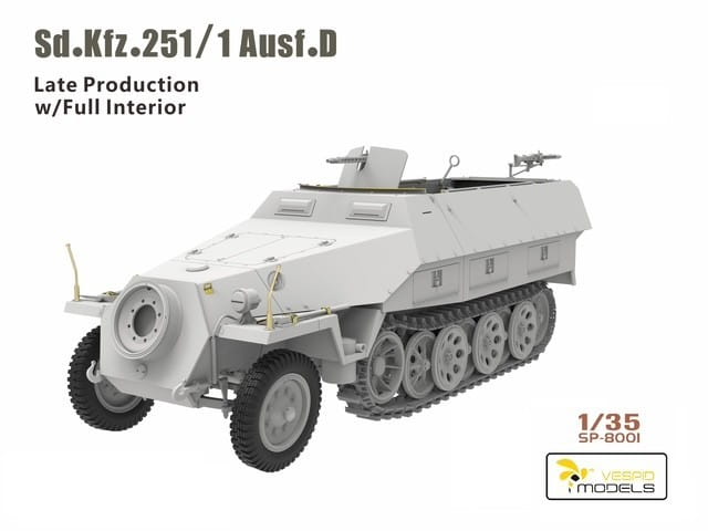 vespid-sp8001-sd-kfz-251-1-ausf-d-late-modellbausatz-1-35 image 2