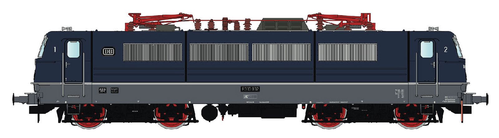 hobbytrain-elektrolok-e-310-002-db-h0-e-lok-sound-ep-iiib image 1