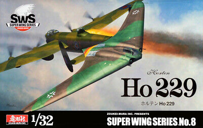 zoukei-mura-ho-229-sws-08-flugzeugmodell-1-32-nurfl-gler image 1