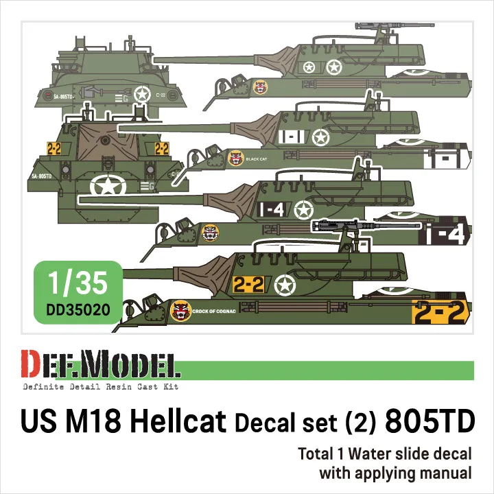def-model-dd35020-m18-hellcat-decals-1-35-805td image 1