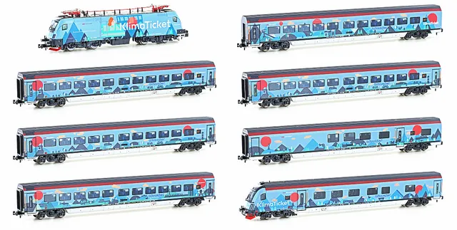 hobbytrain-personenwagen-rh-1116-railjet-klimaticket-8-tlg-ep-vi image 1