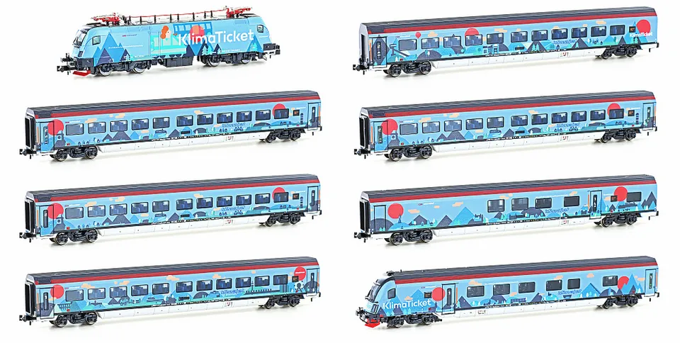 hobbytrain-personenwagen-rh-1116-railjet-klimaticket-8-tlg-ep-vi image 1
