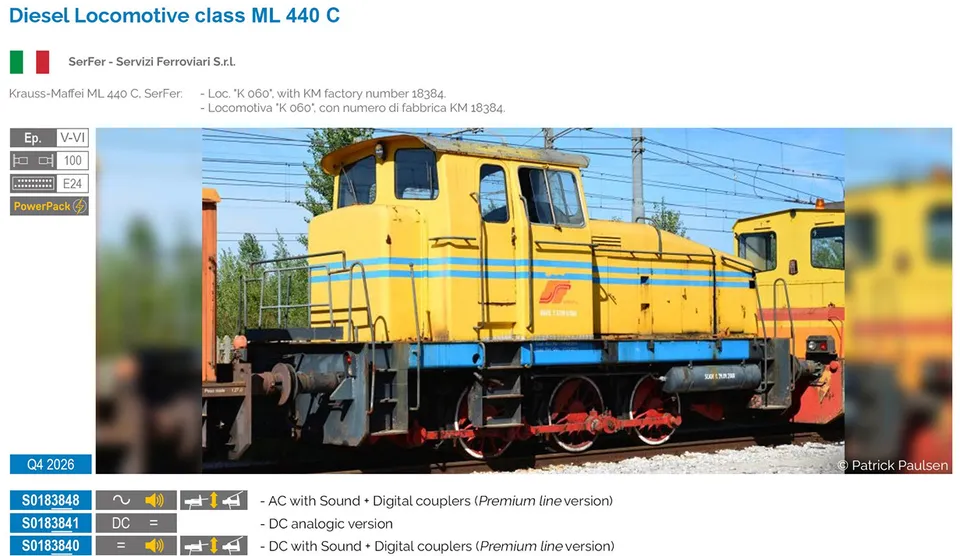 hobbytrain-ml-440-c-diesellok-serfer-sound-ac-ep-v-vi image 1
