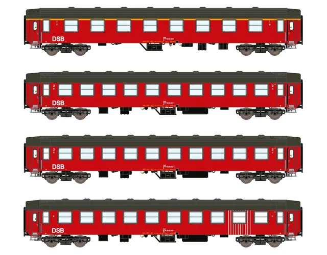 hobbytrain-personenwagen-uic-y-4er-set-dsb-ep-iv-a-b-b-bk image 1