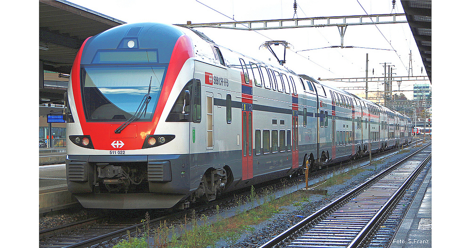 hobbytrain-rabe-511-kiss-triebwagen-6-tlg-sbb-ep-vi image 1