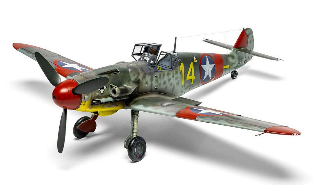 airfix-17003-bf109-g-5-g-6-flugzeug-bausatz-1-24-motor image 3