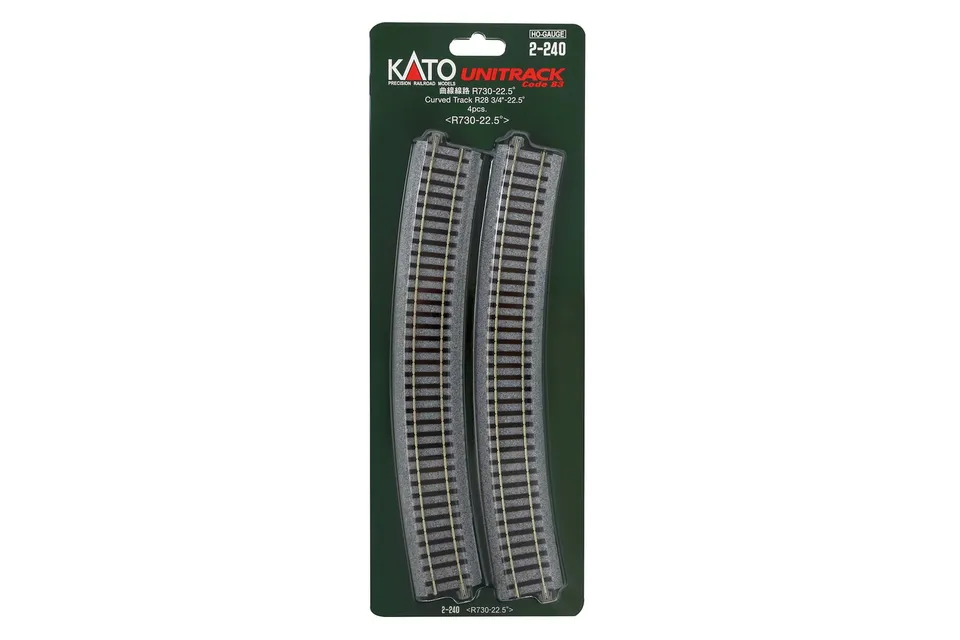 hobbytrain-gleis-gebogen-r730mm-22-5-4-stk image 1