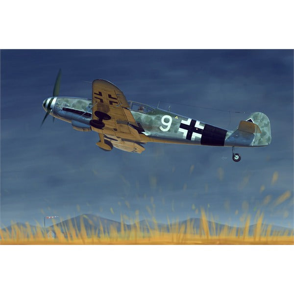 trumpeter-02298-bf-109g-10-flugzeug-bausatz-1-32-gustav image 1