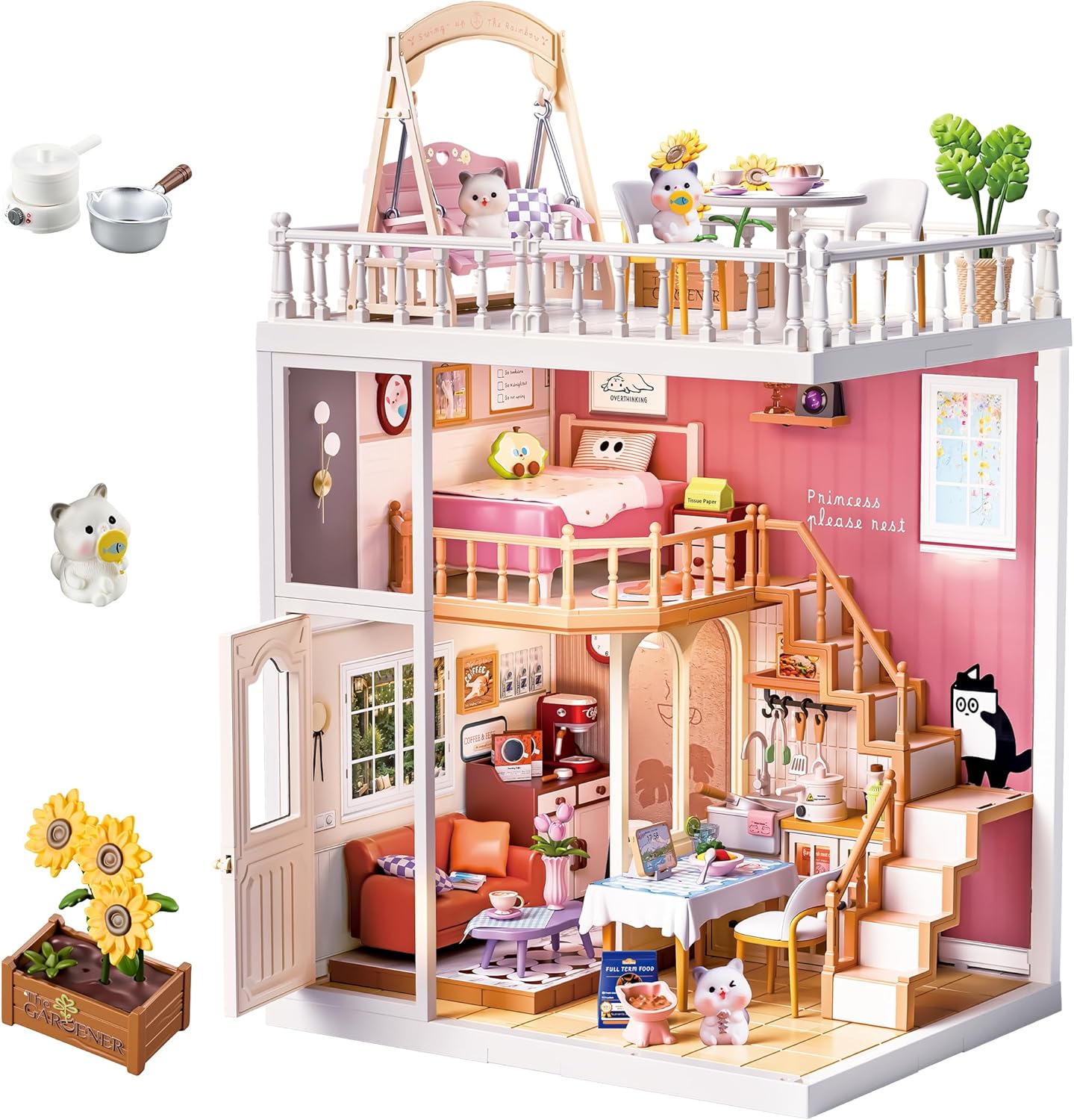 fairy-care-fc-dbs8013-cat-life-miniaturhaus-78-tlg-2-st-ckig image 2