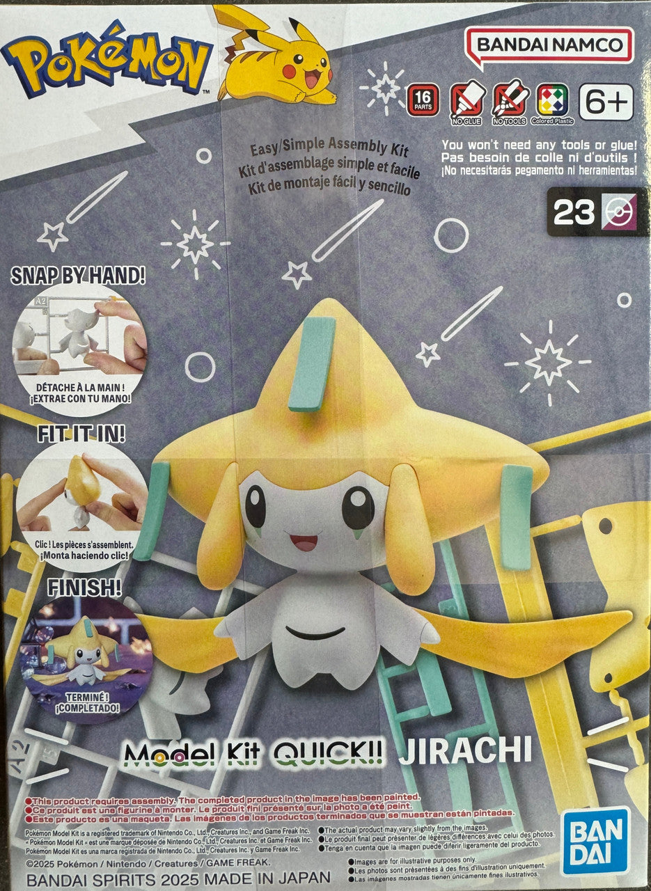 bandai-pokemon-quick-23-jirachi-modellbausatz image 1