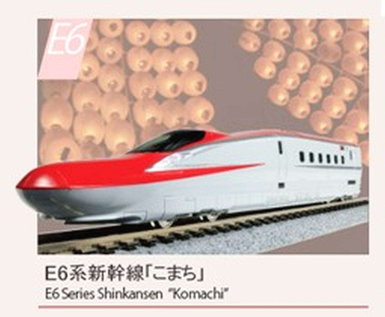 hobbytrain-triebwagen-triebkopf-e6-shinkansen-jr-east-standmodell image 1