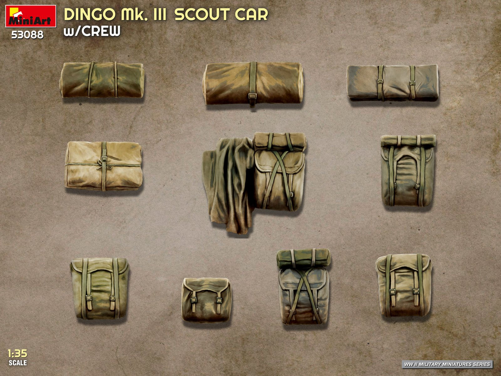 miniart-53088-dingo-mk-iii-scout-car-modellbausatz-figur image 3