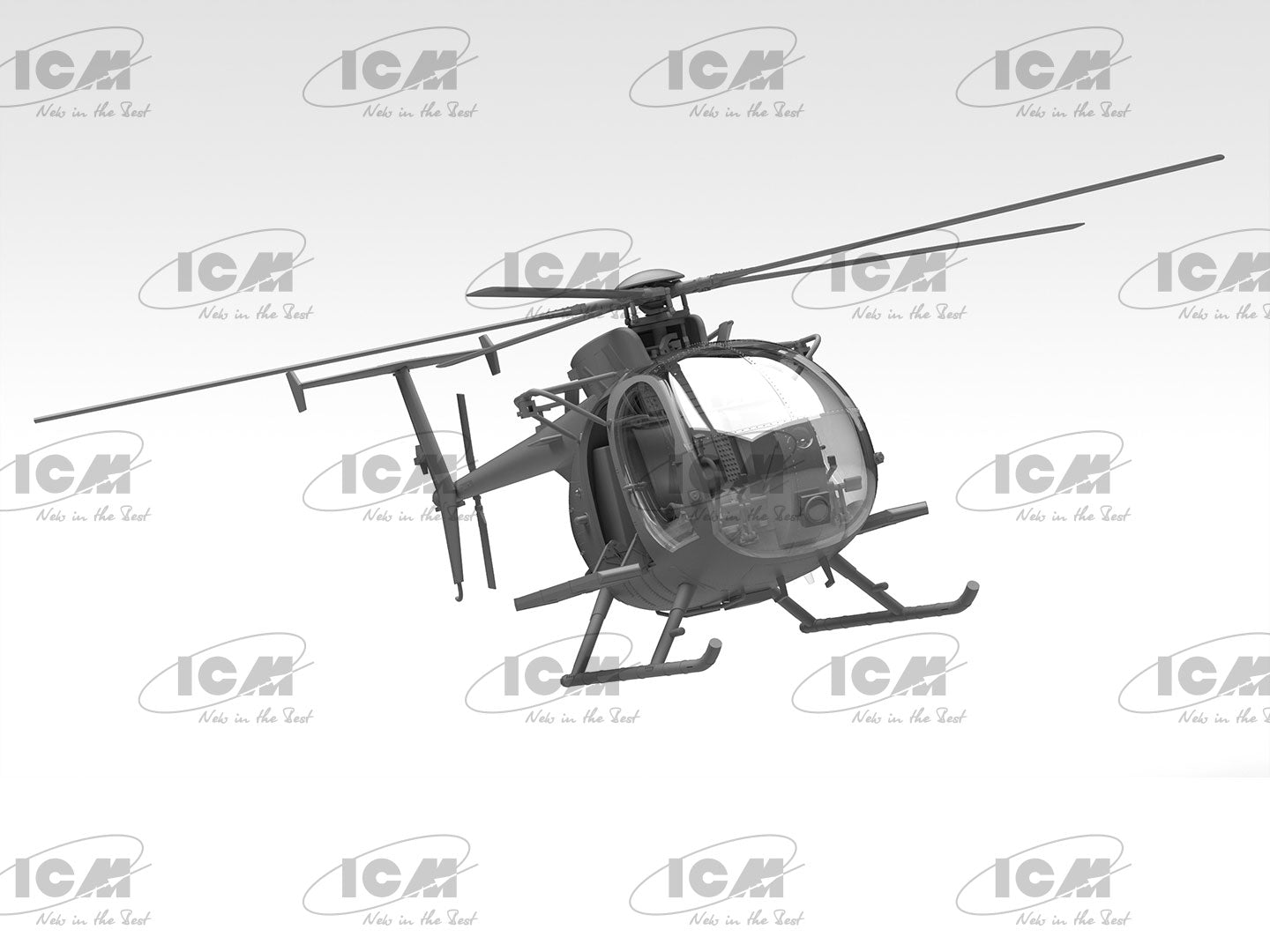 icm-48369-mh-6j-little-bird-hubschrauber-1-48-bausatz image 2