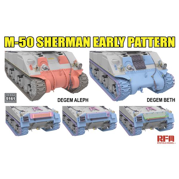 rye-field-5161-m50-sherman-panzer-bausatz-1-35-degem-aleph image 3