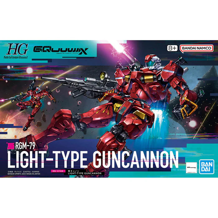 bandai-hg-gquuuuuux-06-modellbausatz-light-type-guncannon-1-144 image 1