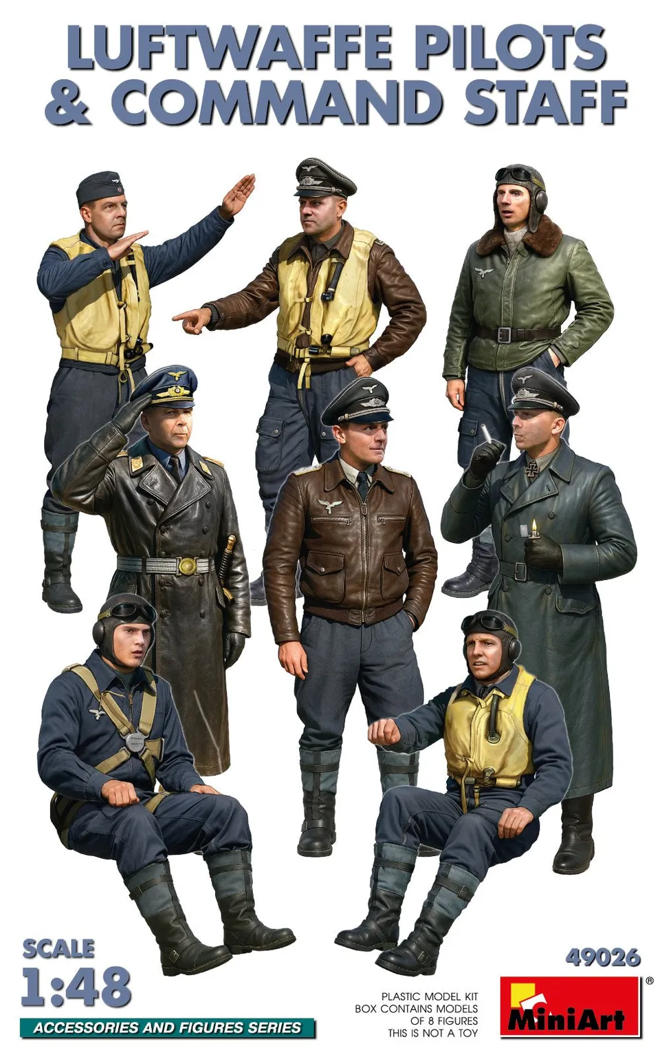 miniart-49026-luftwaffe-piloten-figuren-set-1-48-wwii image 1
