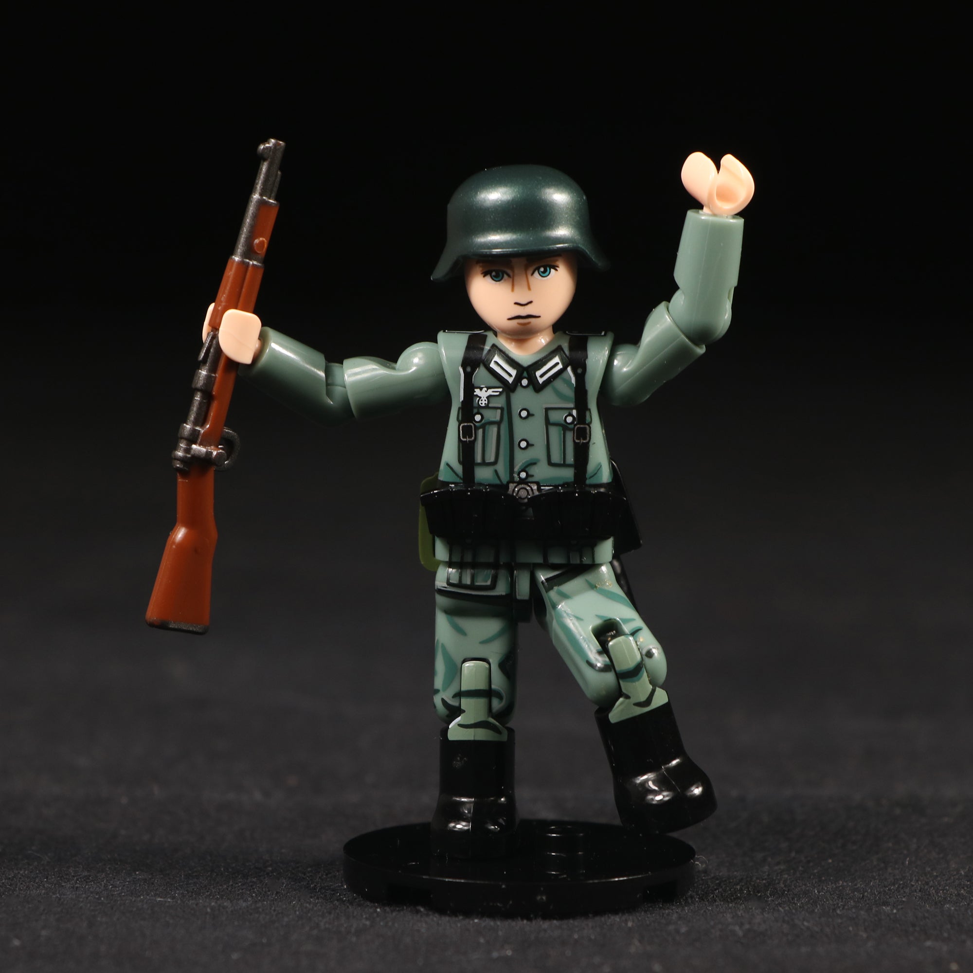 build-army-baf001-ww2-deutscher-infanterist-figur-1-33-kar98k image 3