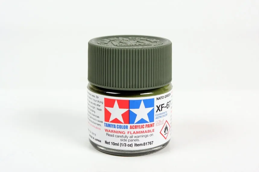 tamiya-81767-xf67-nato-green-acrylfarbe-10ml-matt image 1