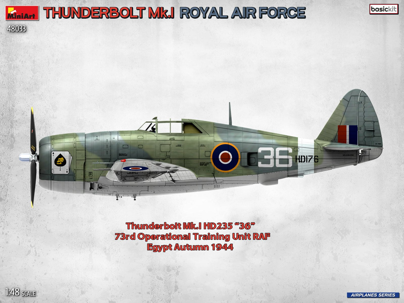 miniart-48033-thunderbolt-mk-i-flugzeugbausatz-1-48-raf image 4