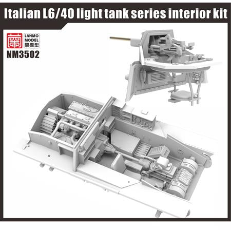 lanmo-nm3502-carro-l6-40-interieur-1-35-panzer image 2
