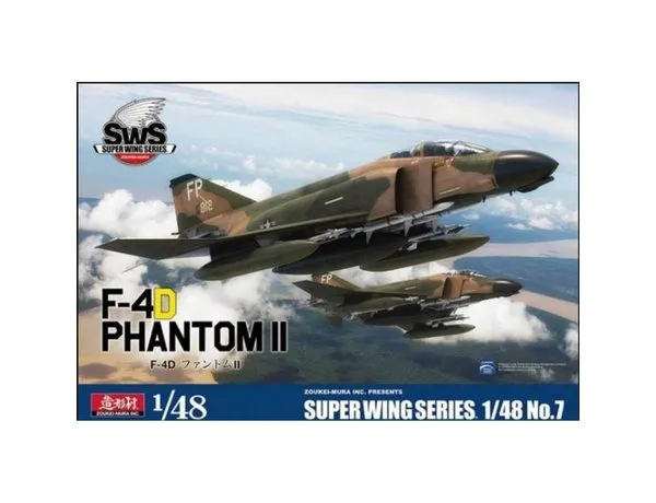zoukei-mura-sws-4807-f-4d-phantom-ii-flugzeug-modellbausatz-1-48 image 1