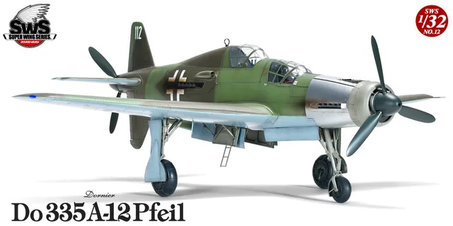 zoukei-mura-sws-3212-do-335a-12-pfeil-flugzeugmodell-1-32 image 1