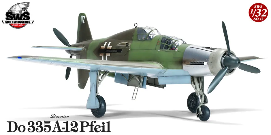 zoukei-mura-sws-3212-do-335a-12-pfeil-flugzeugmodell-1-32 image 1