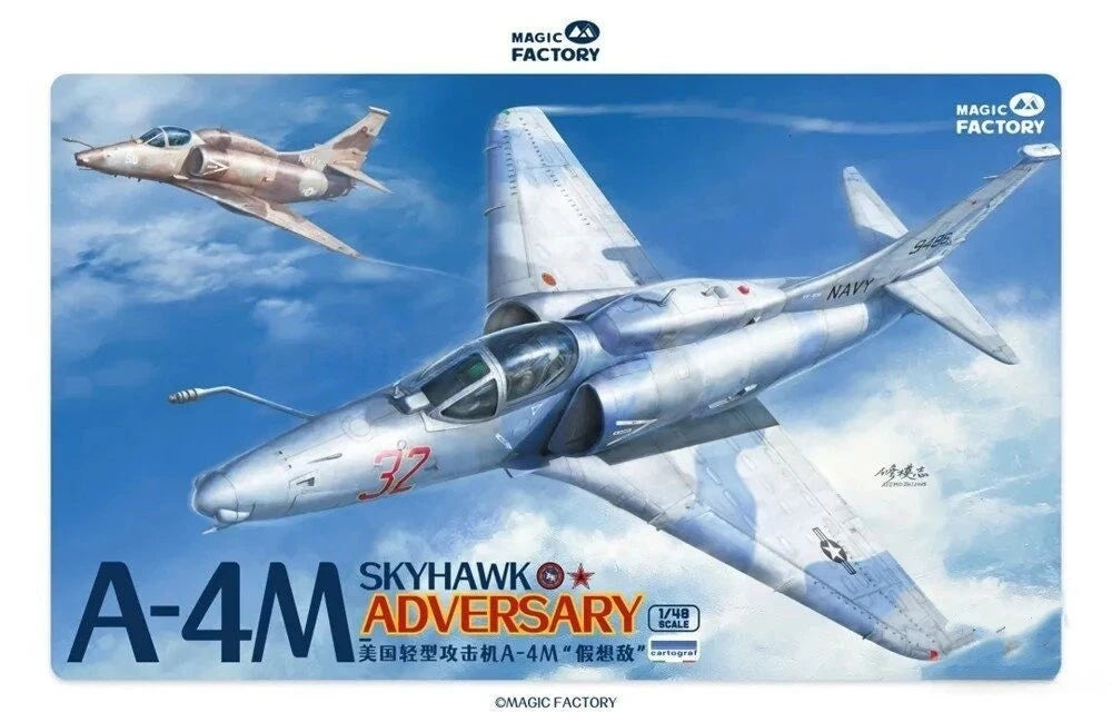 magic-factory-a-4m-skyhawk-adversary-flugzeugmodell-1-48 image 1