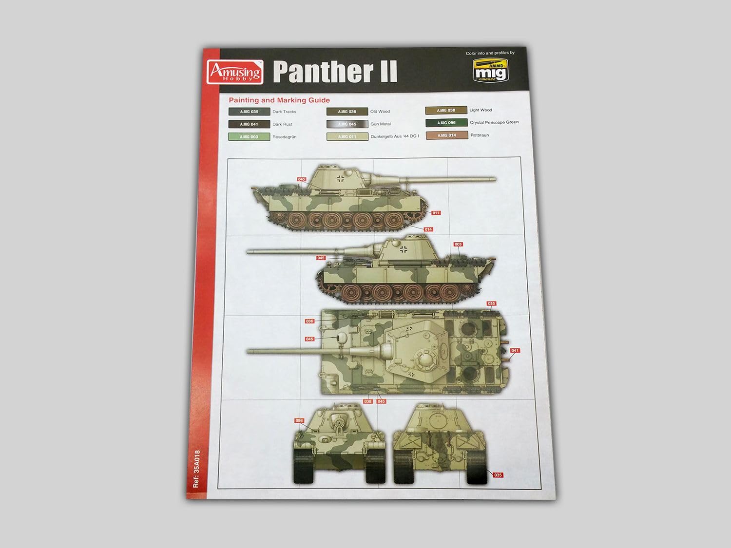 amusing-hobby-panther-ii-ah35a018-bausatz-1-35-2in1 image 3
