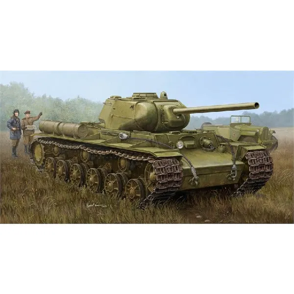 trumpeter-01567-kv-1s-85-1-35-panzer-modellbausatz-sowjet-ww2 image 1