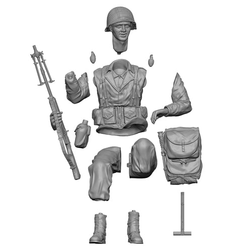 sol-resin-factory-mm567-us-army-bar-gunner-figur-1-16-ww2 image 4