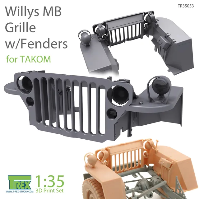 t-rex-35053-willys-mb-k-hlergrill-kotfl-gel-1-35-takom image 1