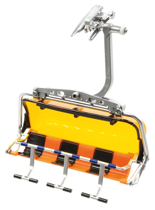 hobbytrain-6er-sessel-bubble-modellauto-schwarz-orange-1-32 image 1
