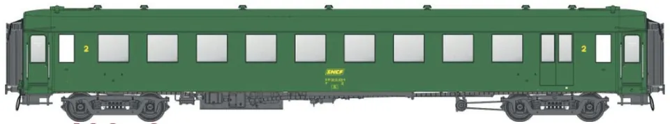 hobbytrain-personenwagen-ocem-b10-2-kl-sncf-ep-iva-spur-n image 1