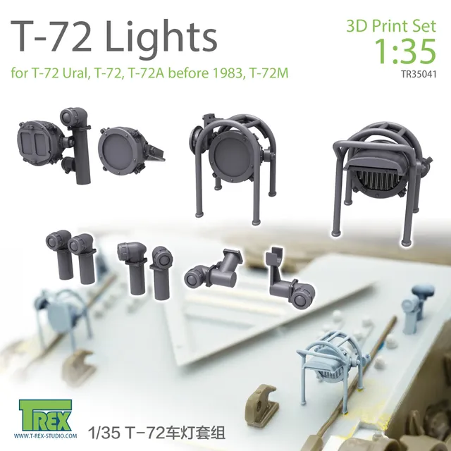 t-rex-35041-t-72-scheinwerfer-set-1-35-3d-druck image 1