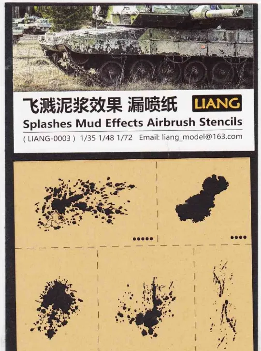 liang-model-0003-splashes-mud-airbrush-schablone image 1