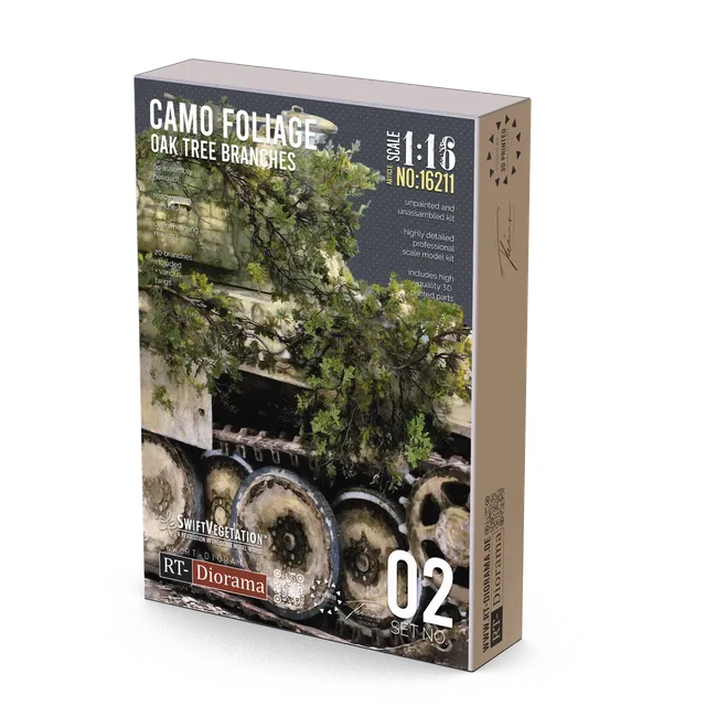 rt-diorama-16211-eichen-ste-camo-foliage-1-16-10-stk image 1