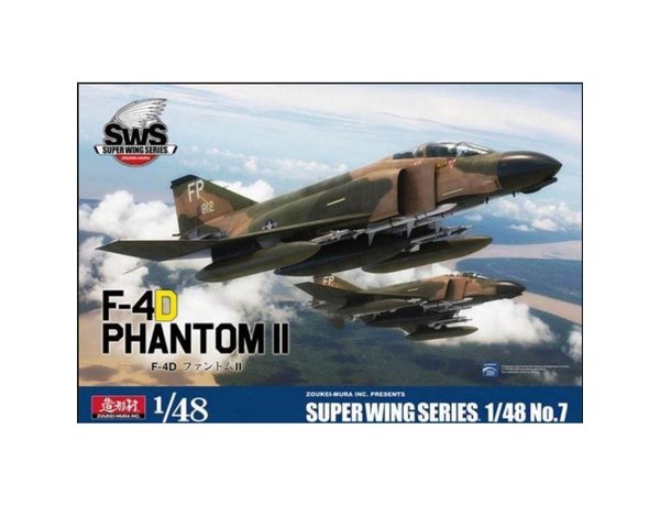 zoukei-mura-sws-4807-f-4d-phantom-ii-flugzeug-modellbausatz-1-48 image 1