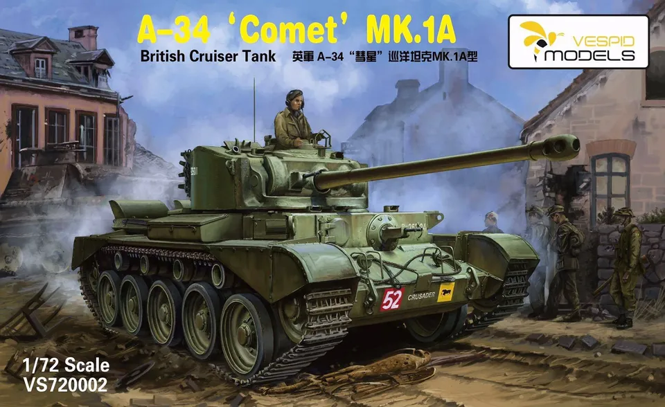 vespid-720002-a-34-comet-mk-1a-bausatz-1-72-ww2 image 1