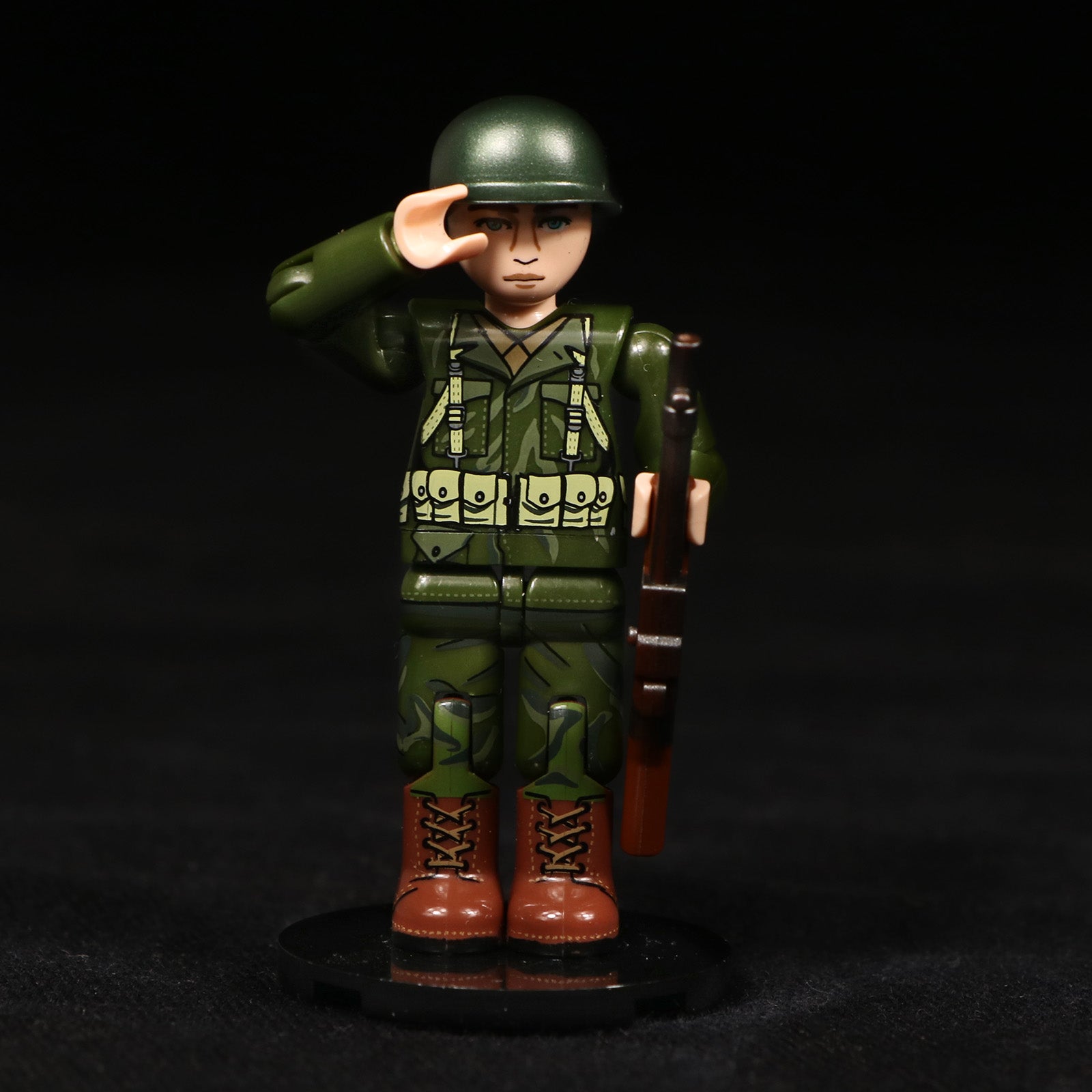 build-army-baf005-ww2-us-infantry-bausteinfigur-rifleman-5-8-cm image 2
