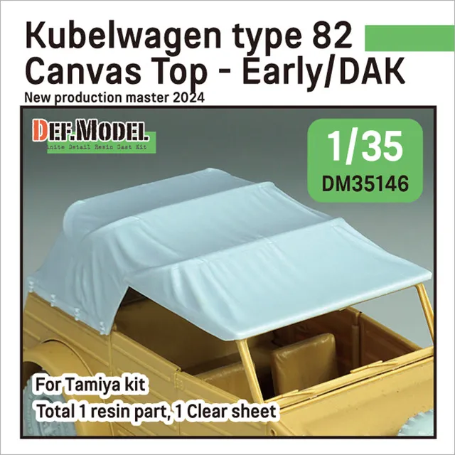def-model-dm35146-k-belwagen-type-82-verdeck-1-35-tamiya image 1