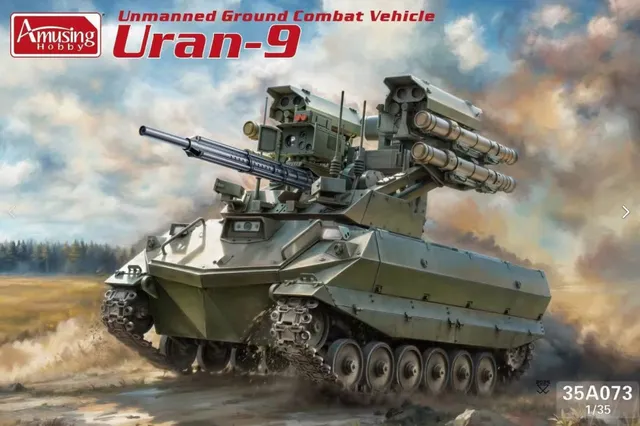amusing-hobby-35a073-uran-9-panzerbausatz-1-35-modern image 1