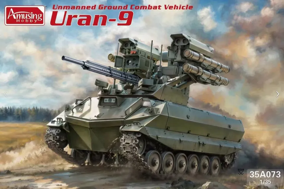amusing-hobby-35a073-uran-9-panzerbausatz-1-35-modern image 1